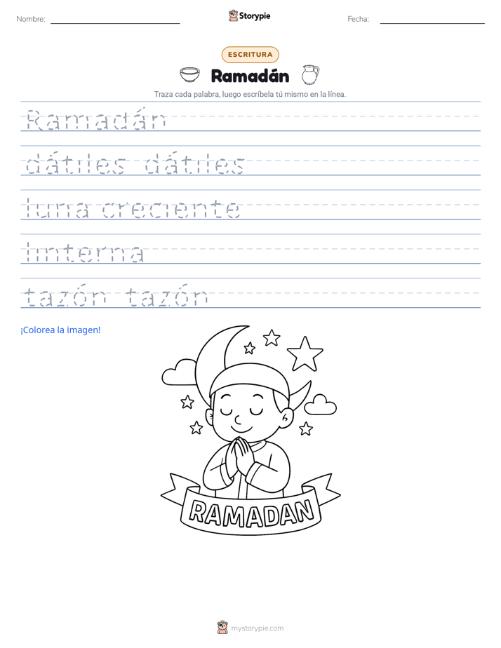 Práctica de Escritura
