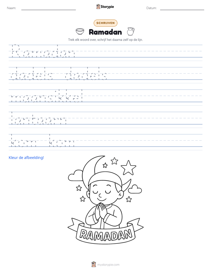 Schrijf Oefening