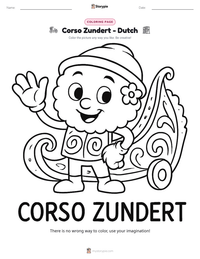 Corso Zundert - Dutch printable worksheet preview