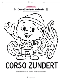 Corso Zundert - Hollanda yazdırılabilir çalışma sayfası önizlemesi