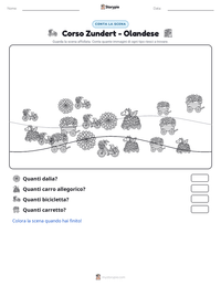 Anteprima della scheda stampabile di Corso Zundert - Olandese