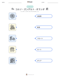 コルソ・ズンデルト - オランダ の印刷可能ワークシートプレビュー