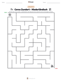 Corso Zundert - Niederländisch druckbare Arbeitsblatt Vorschau