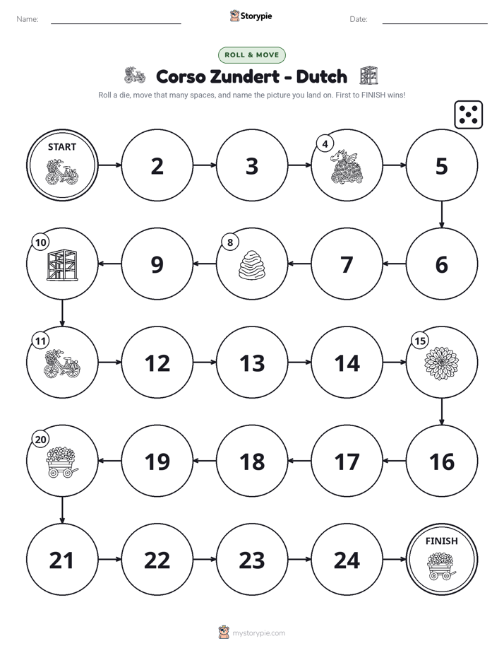 Roll & Move Game