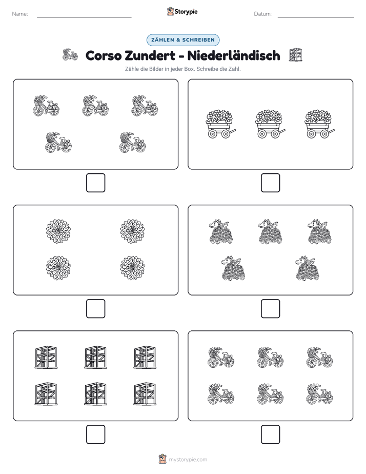 Zählen & Schreiben