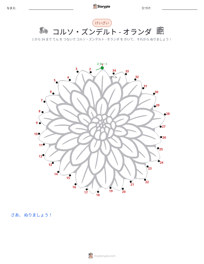 点つなぎ