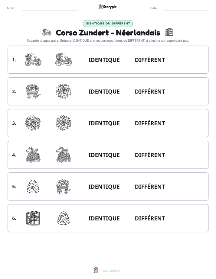 Identique ou Différent