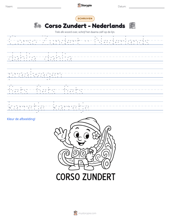 Schrijf Oefening