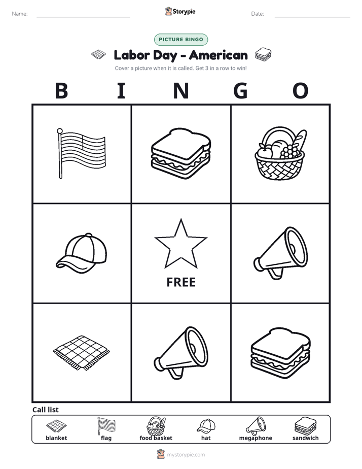 Picture Bingo