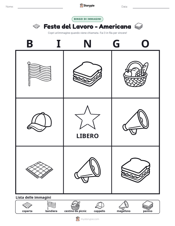 Bingo delle Immagini