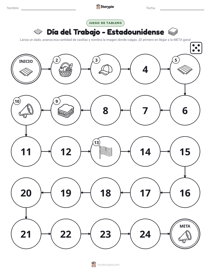 Juego de Rueda y Avanza