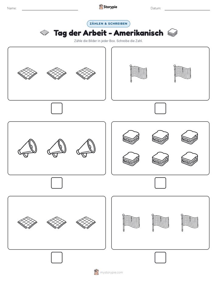 Zählen & Schreiben
