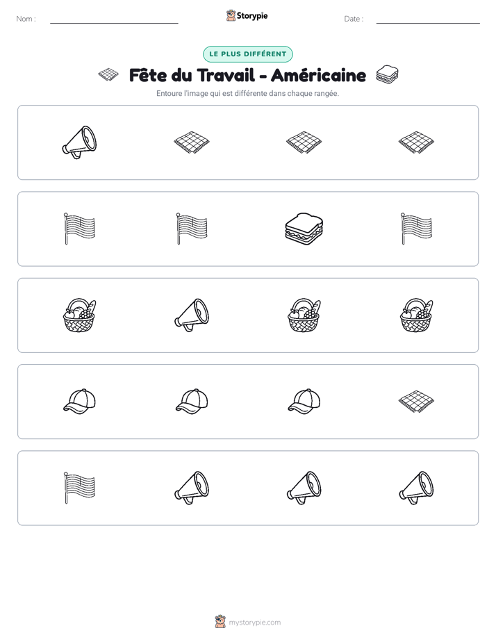 Celui qui ne correspond pas