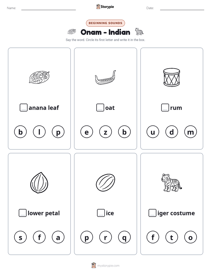 Beginning Sounds