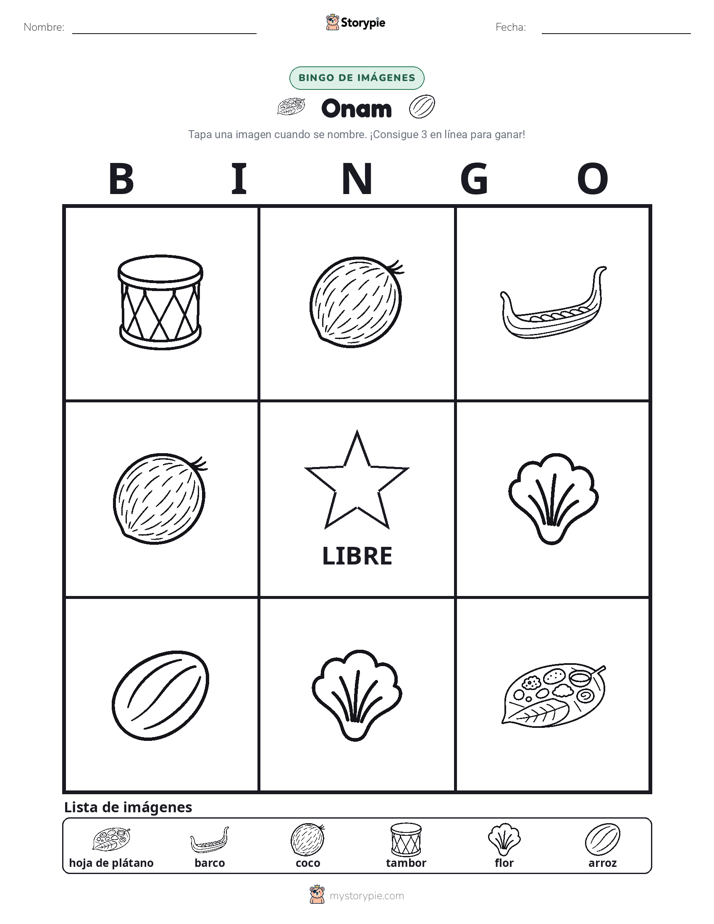 Bingo de Imágenes