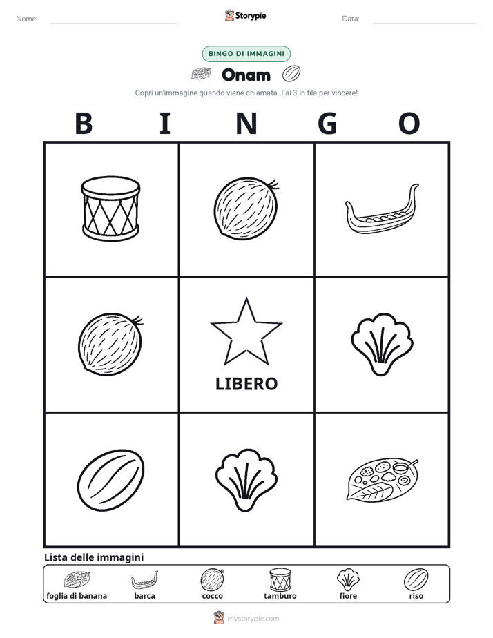Bingo delle Immagini