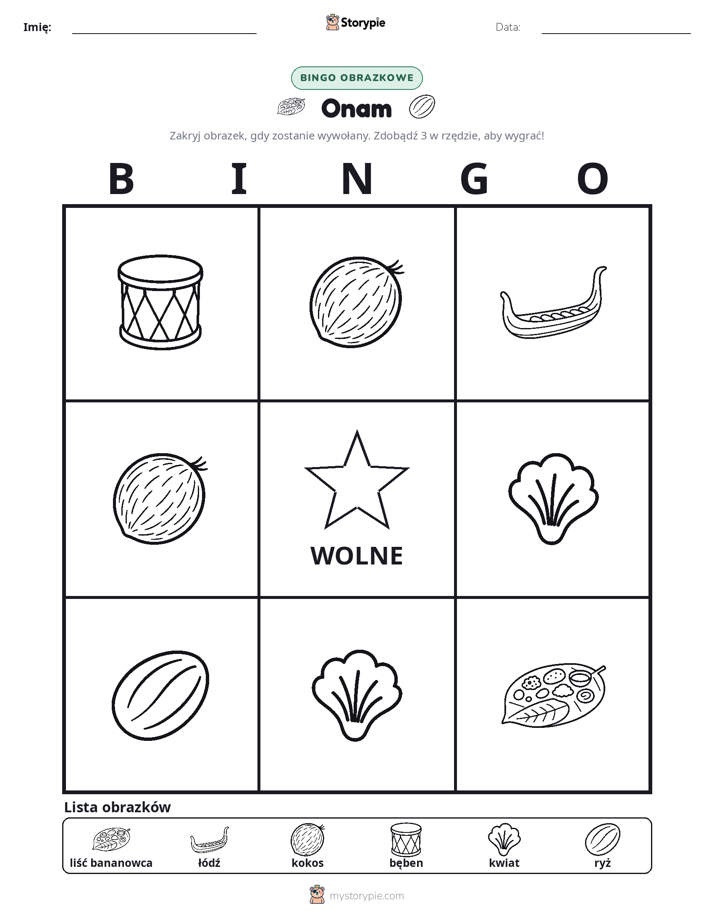 Bingo obrazkowe