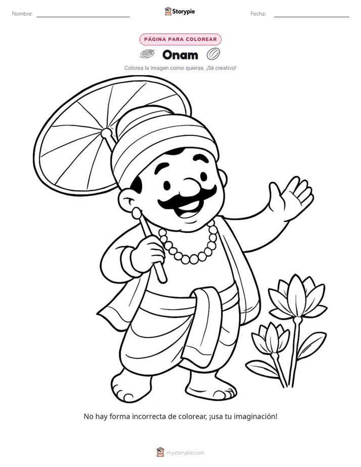 Página para Colorear