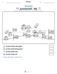 Xem trước tài liệu in sẵn Juneteenth - Mỹ