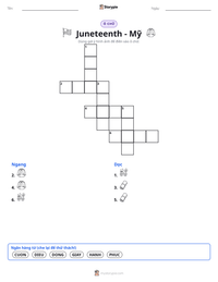 Xem trước tài liệu in sẵn Juneteenth - Mỹ