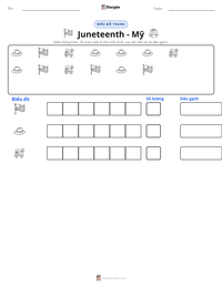 Xem trước tài liệu in sẵn Juneteenth - Mỹ