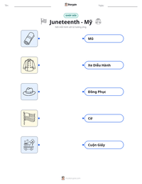 Xem trước tài liệu in sẵn Juneteenth - Mỹ