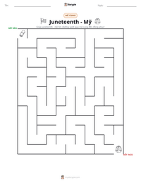 Xem trước tài liệu in sẵn Juneteenth - Mỹ