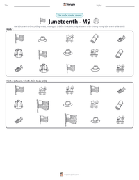 Xem trước tài liệu in sẵn Juneteenth - Mỹ