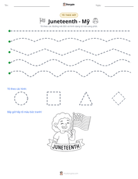 Xem trước tài liệu in sẵn Juneteenth - Mỹ