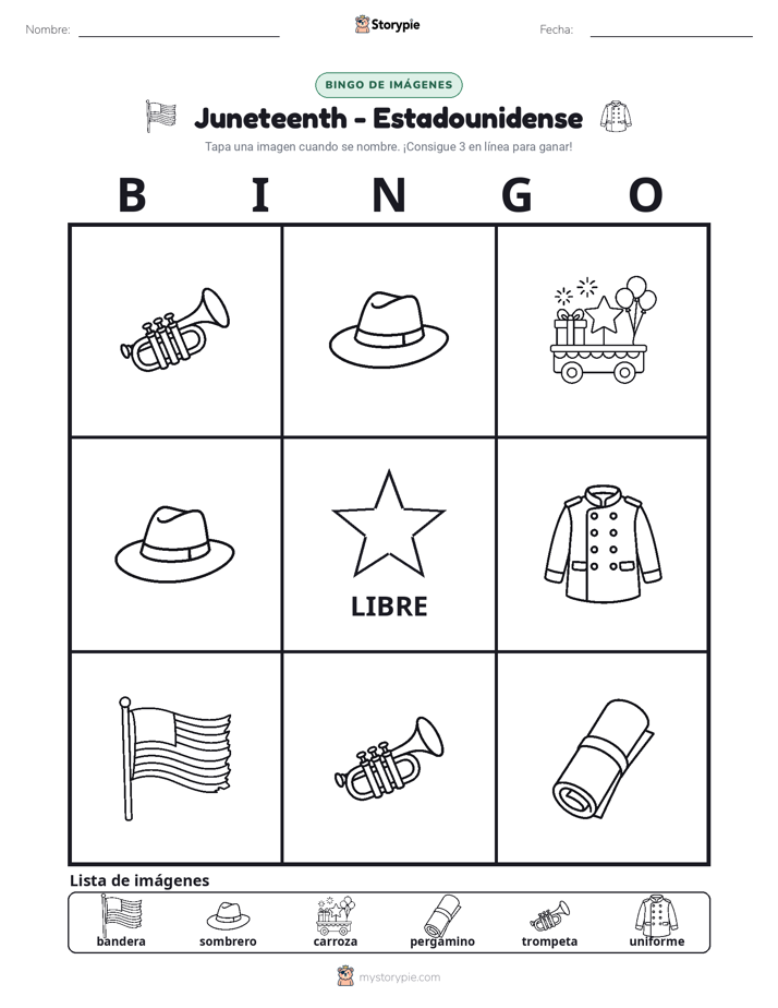 Bingo de Imágenes