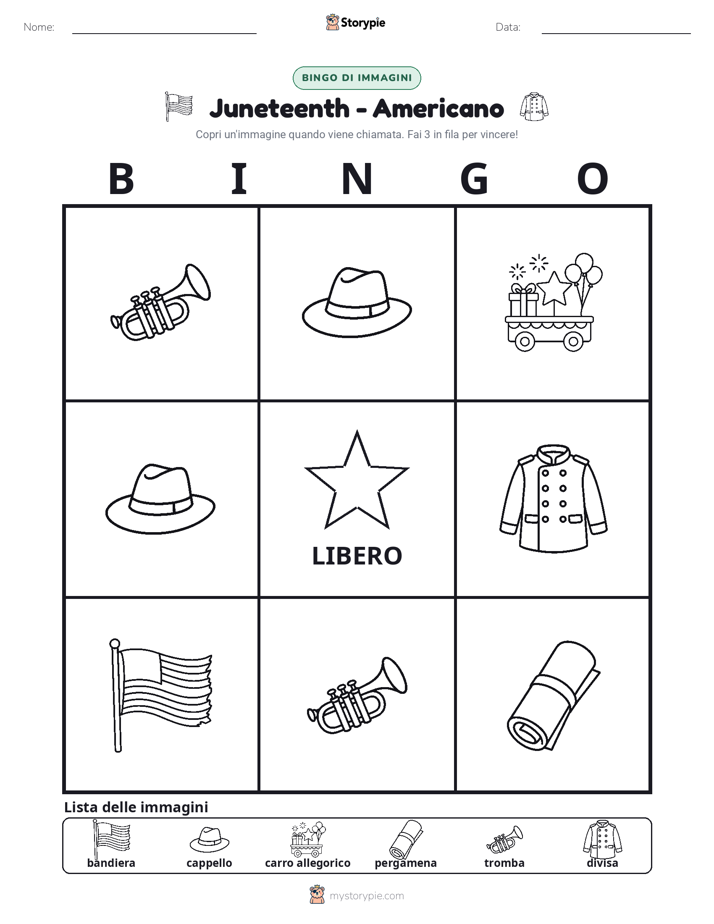 Bingo delle Immagini