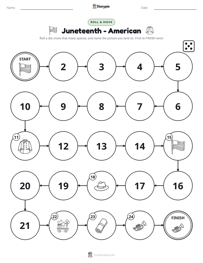 Roll & Move Game