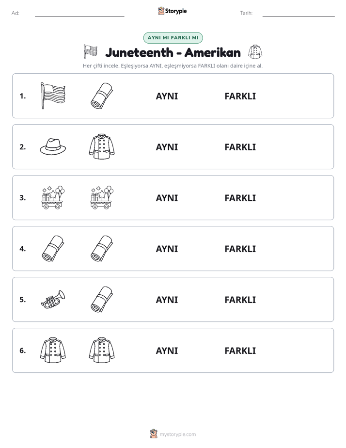 Aynı mı Farklı mı