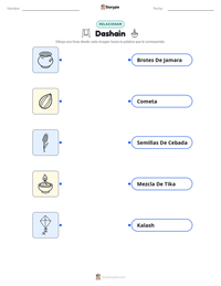 Vista previa de la hoja de trabajo imprimible de Dashain