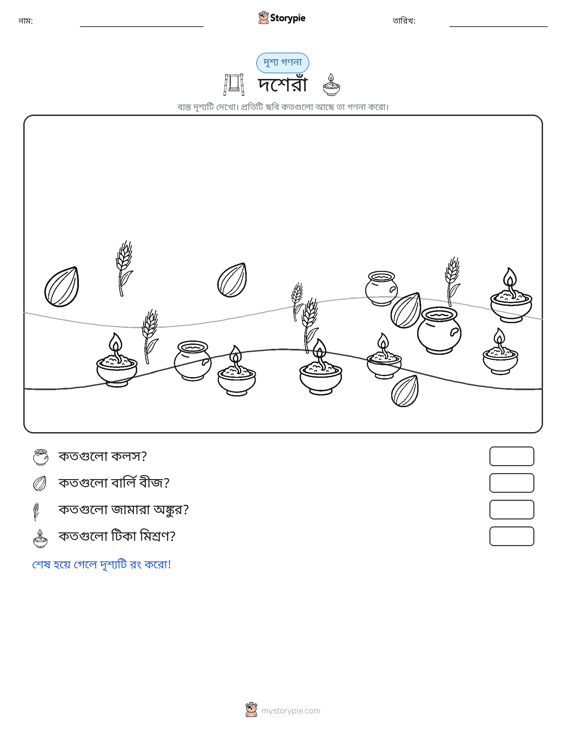 গণনা দৃশ্য
