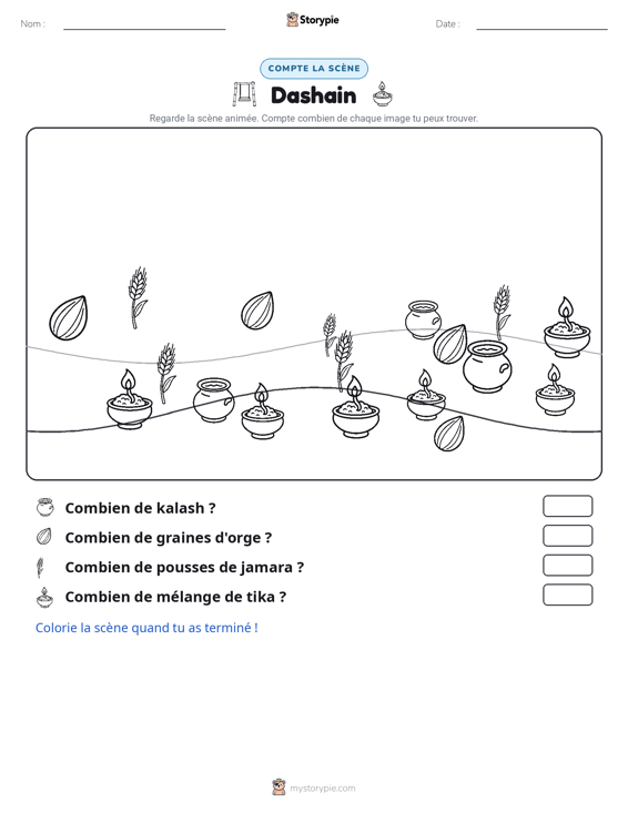 Scène de Comptage