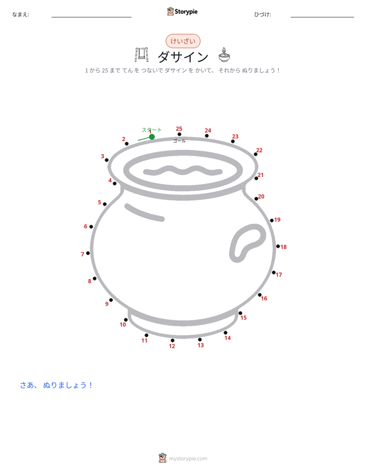 点つなぎ