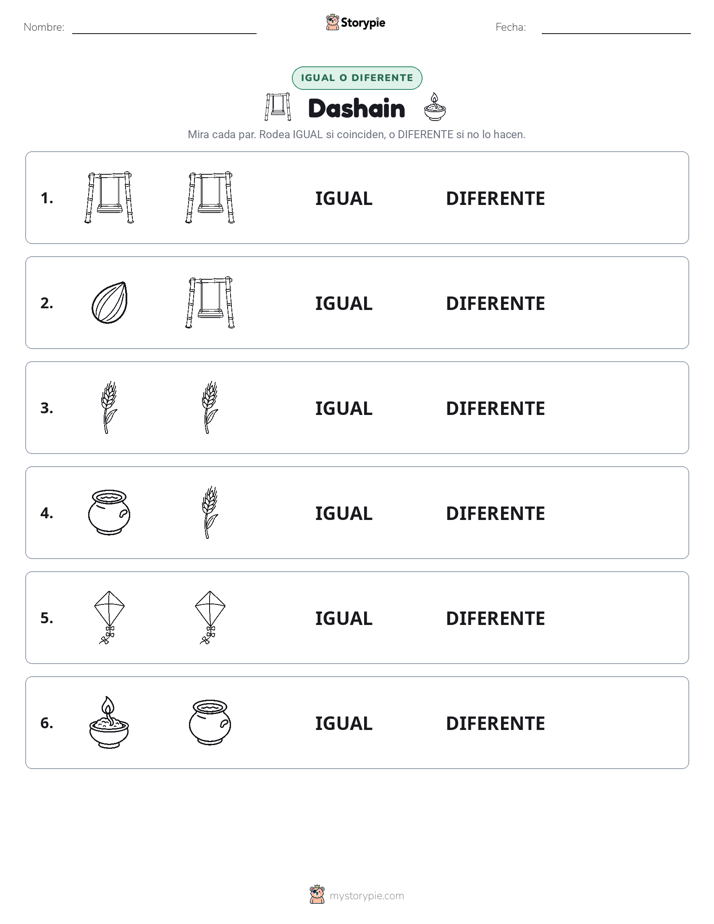 Igual o Diferente