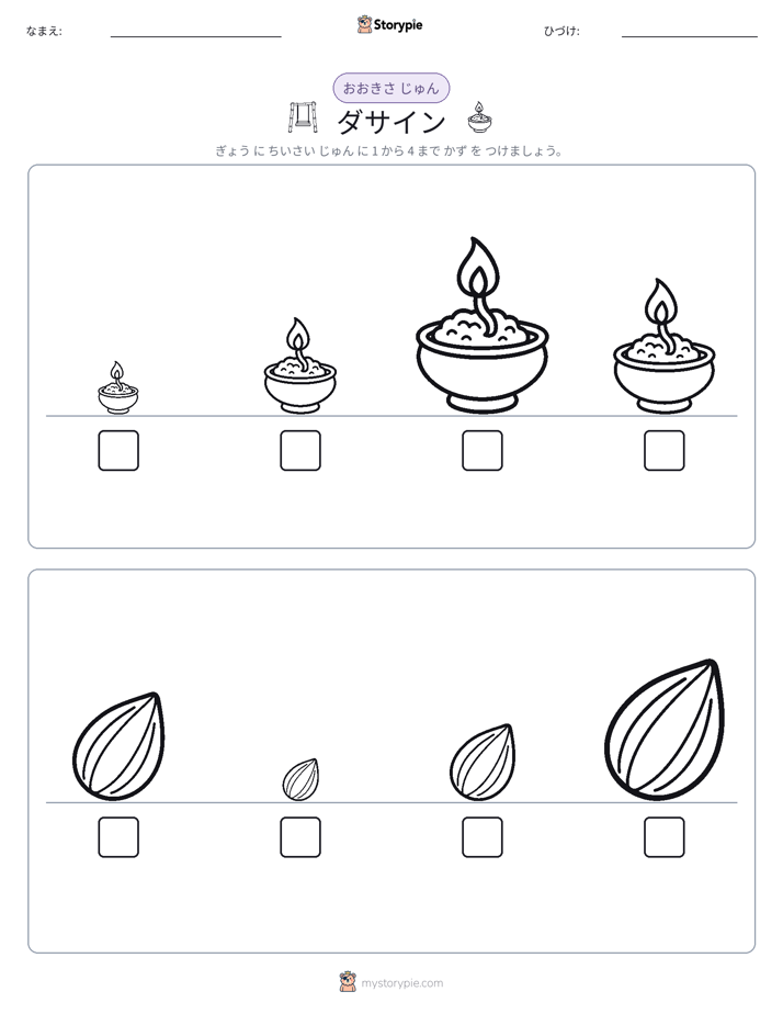 サイズ順