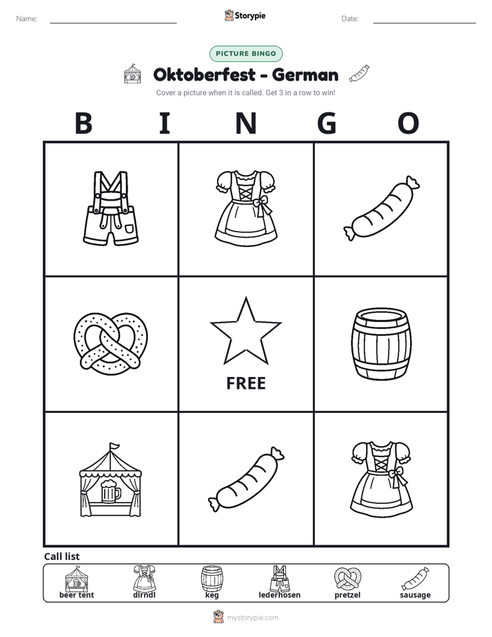 Picture Bingo