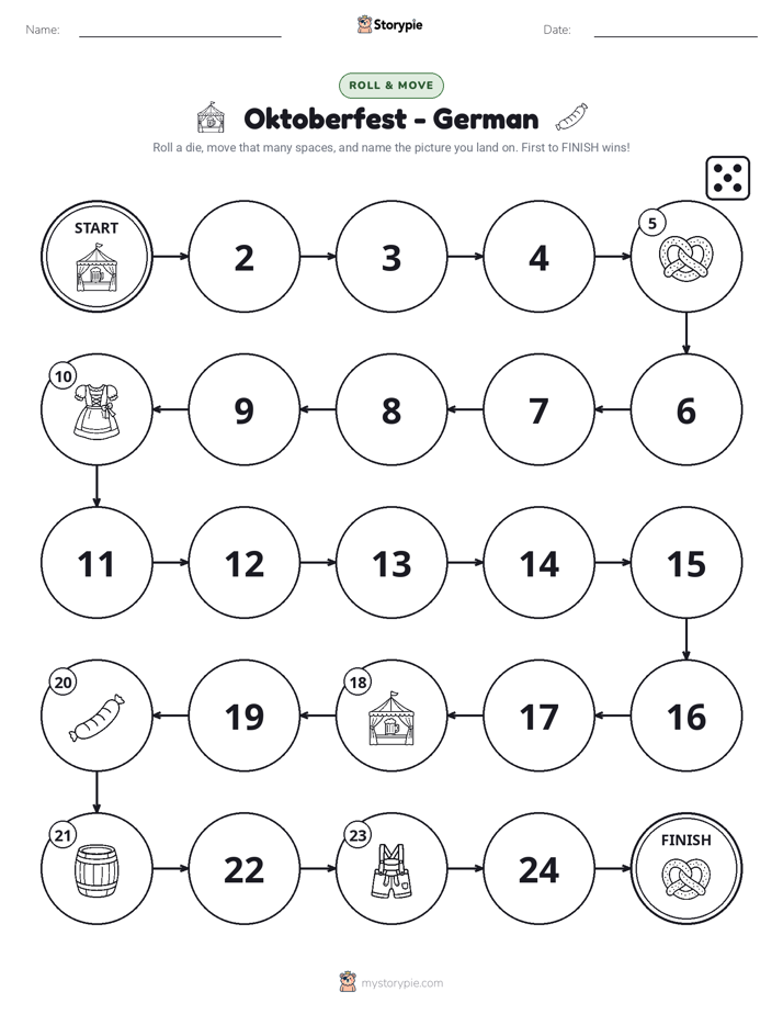 Roll & Move Game