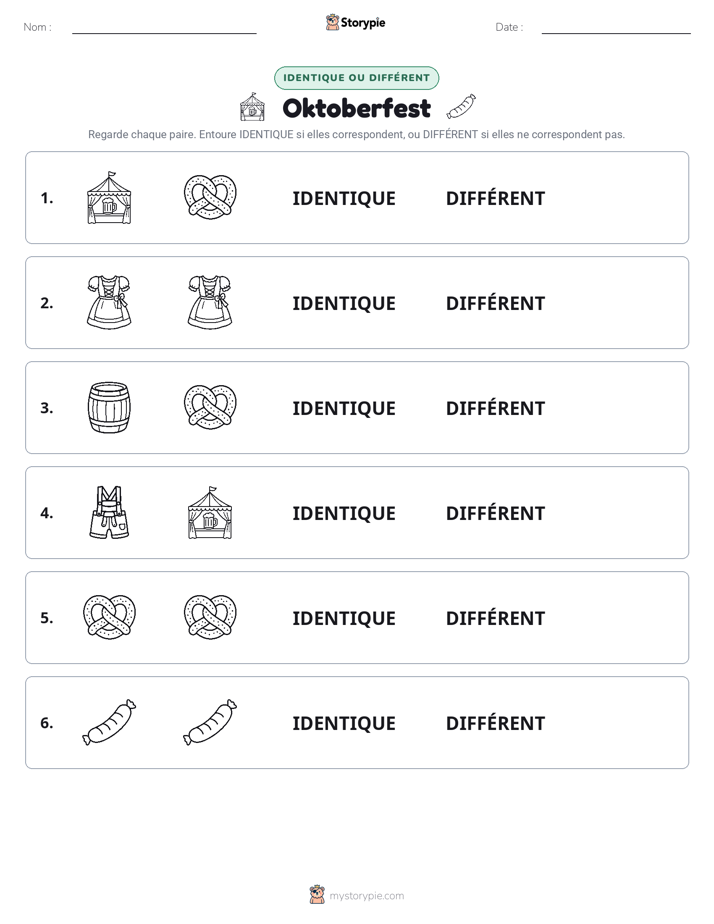 Identique ou Différent