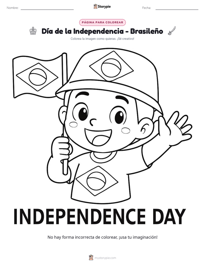 Página para Colorear