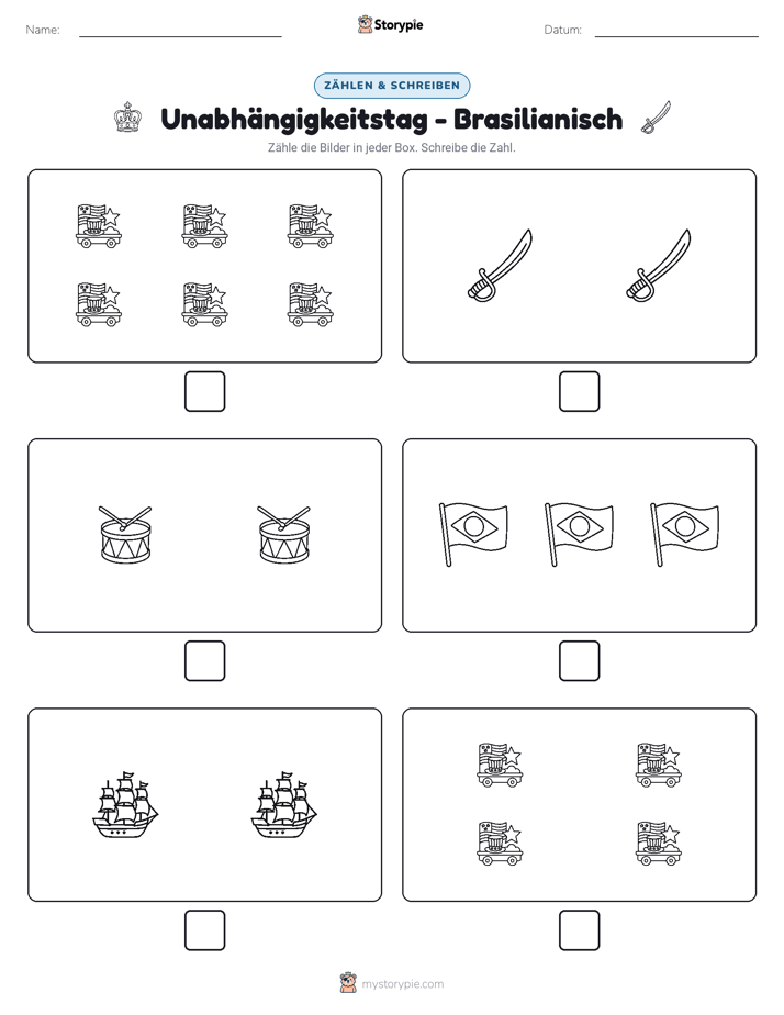Zählen & Schreiben