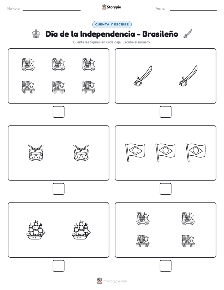 Cuenta y Escribe