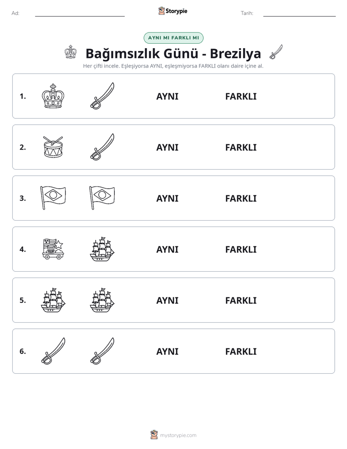 Aynı mı Farklı mı