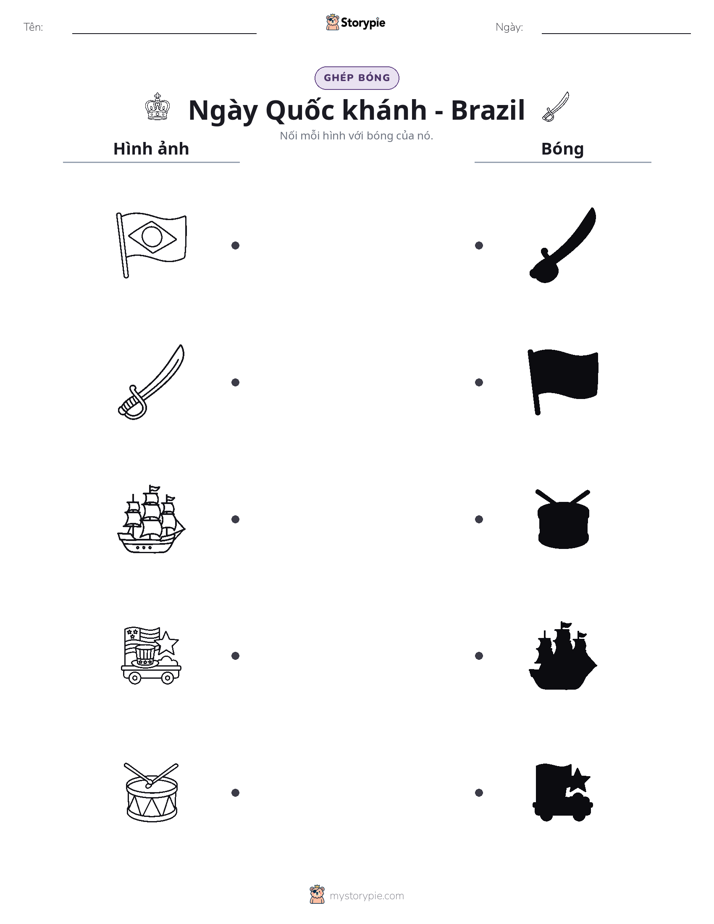 Ghép Hình Bóng