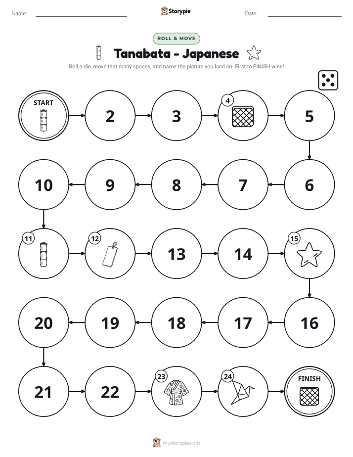 Roll & Move Game
