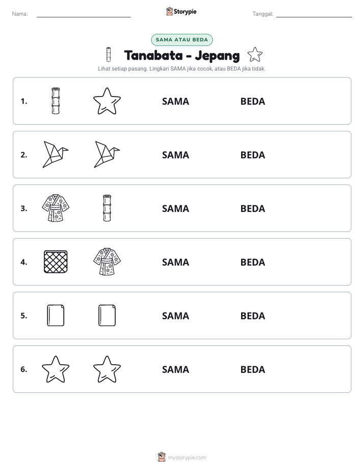 Sama atau Berbeda