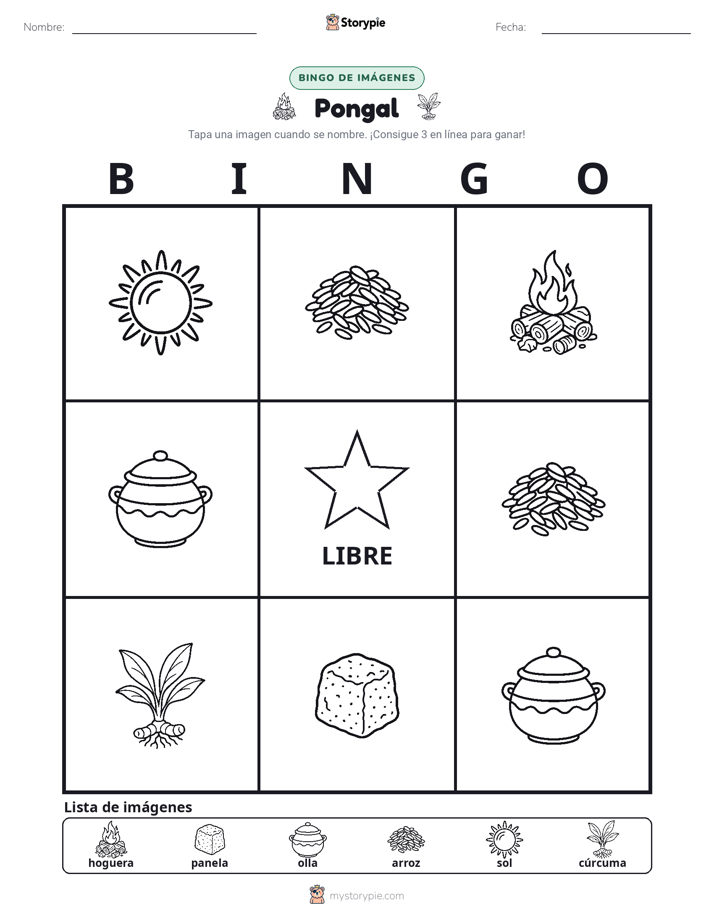 Bingo de Imágenes